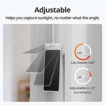 SwitchBot Solar Panel for Curtain 3 - Eco-Friendly Power
