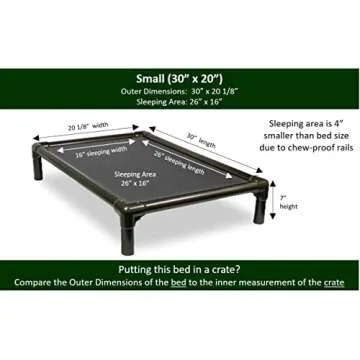 Kuranda Chewproof Dog Bed - Durable & Comfortable for Dogs