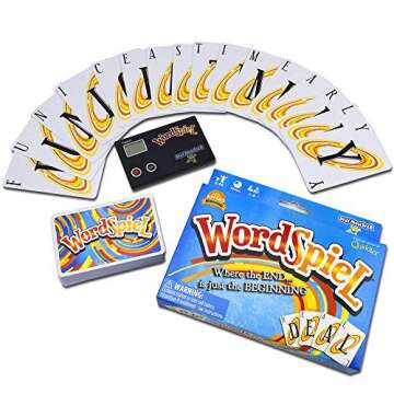 Set WordSpiel Card Game for Family Fun - Ages 8+