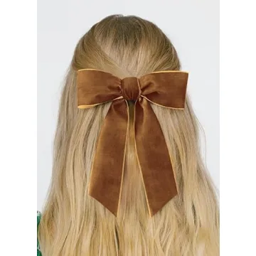 Copper Velvet Ribbon - 1.5'' Wide, 25 Yards for Crafts