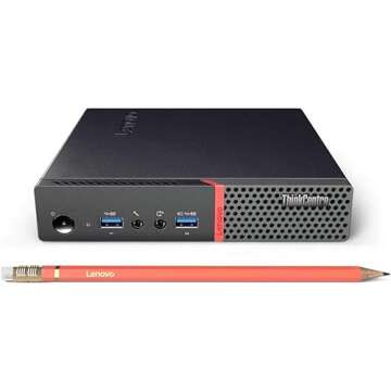 Lenovo ThinkCentre M900 Tiny Desktop - Intel Core i5, 16GB RAM, SSD