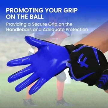 FINGER TEN Pro 2.0 Grip Football Receiver Gloves For All Weather