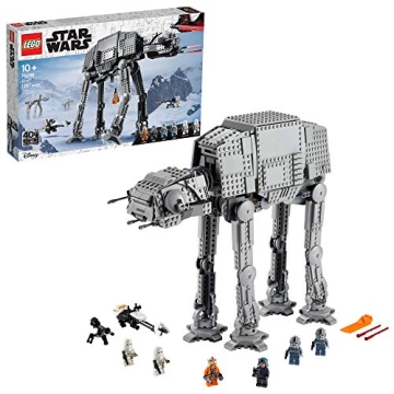 LEGO Star Wars AT-AT Walker 75288 Building Toy, 40th Anniversary Collectible Figure Set, Room Décor...
