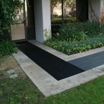 Rubber-Cal Fine Rib Corrugated Rubber Runners Mat