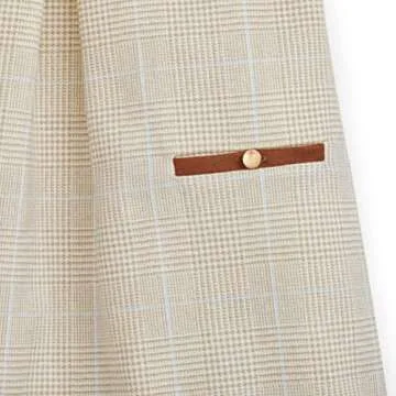 Hope & Henry Girls' Short Sleeve Ponte A-Line Dress