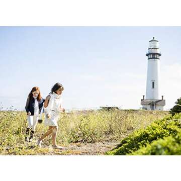 Hope & Henry Girls' Short Sleeve Ponte A-Line Dress