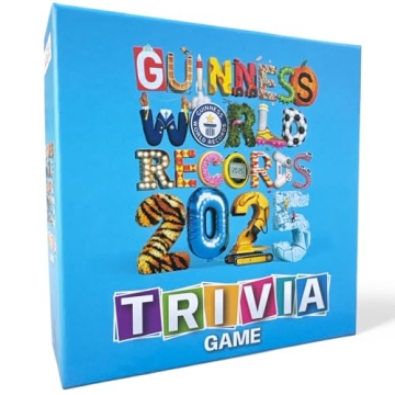 Guinness Book of World Records 2025 Trivia - Game for Adults, Kids and Families That Includes 200 Ca...