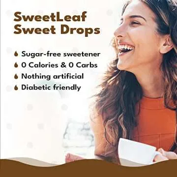 SweetLeaf Chocolate Sweet Drops - Zero-Calorie Natural Sweetener