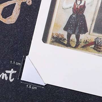 Bememo 2040 Photo Corners Stickers for Scrapbooking