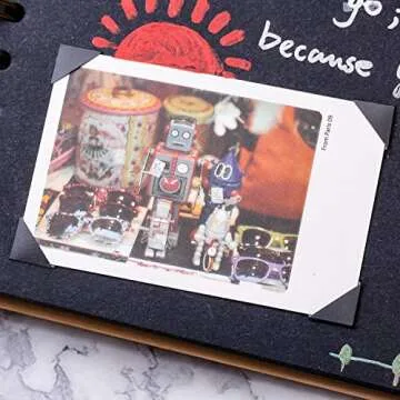 Bememo 2040 Photo Corners Stickers for Scrapbooking
