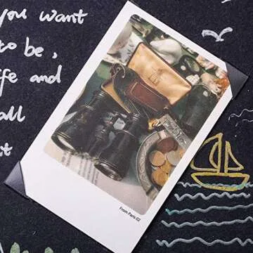 Bememo 2040 Photo Corners Stickers for Scrapbooking