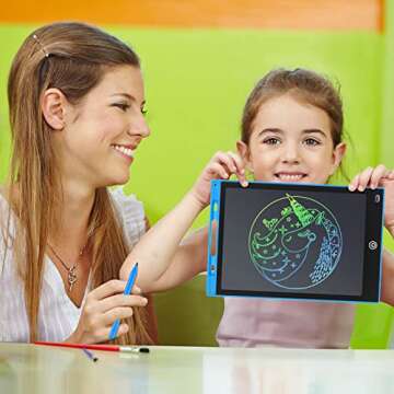 Epakh Colorful 12 Inch LCD Writing Tablet for Kids