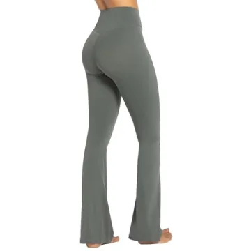 Sunzel Flare Leggings with Crossover Tummy Control