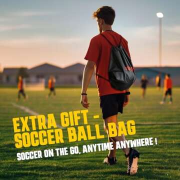 Rechargeable Glow in the Dark Soccer Ball for Kids