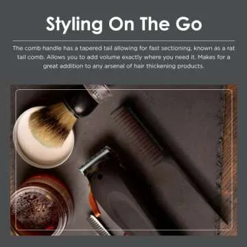 Spornette Little Wonder Teasing Comb for Volume and Style