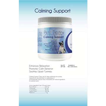 Calming Treats for Dogs - Stress Relief Chews for Anxious Pets