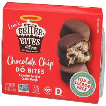 Chocolate Chip Do Bites Delicious Snack Treats