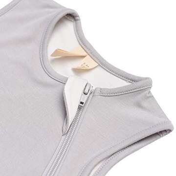 KYTE BABY Unisex Sleep Bag for Babies and Toddlers, Rayon Made From Bamboo, 0.5 Tog (Large, Storm)