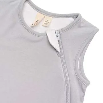 KYTE BABY Unisex Sleep Bag for Babies and Toddlers, Rayon Made From Bamboo, 0.5 Tog (Large, Storm)