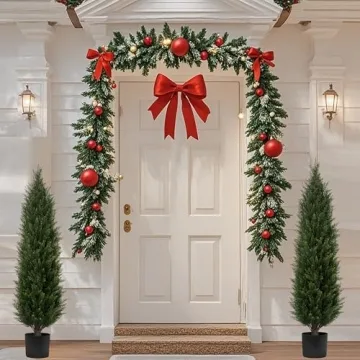 Elegant 4FT Artificial Cedar Trees Indoor Outdoor Decor