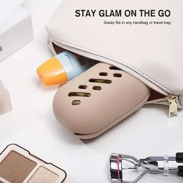 BEZOX Pocket Makeup Bag - Silicone Travel Companion