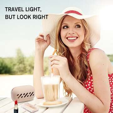 BEZOX Pocket Makeup Bag Silicone Cosmetic Case - Breathable Beauty Blender Holder Case, Compact and Portable Makeup Puff Sponge Organizer, Make Up Travel Essential - Kahki