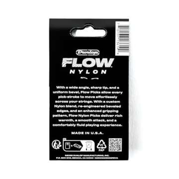 Flow® Nylon Pick 1.25mm - Comfortable Picks for Musicians