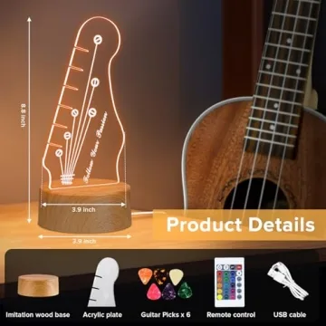 Colorful Light Up Guitar Pick Holder Display Rack