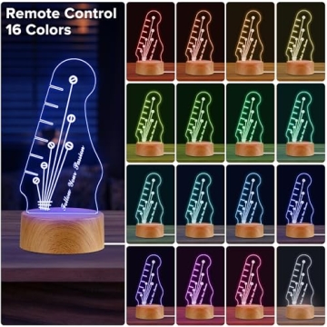 Colorful Light Up Guitar Pick Holder Display Rack