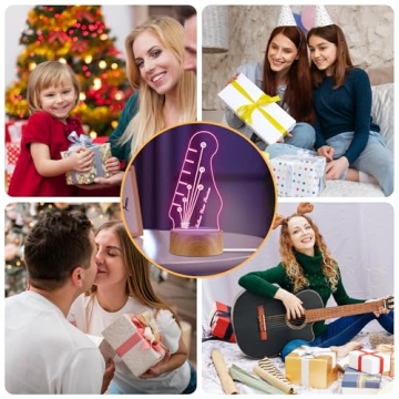 Colorful Light Up Guitar Pick Holder Display Rack