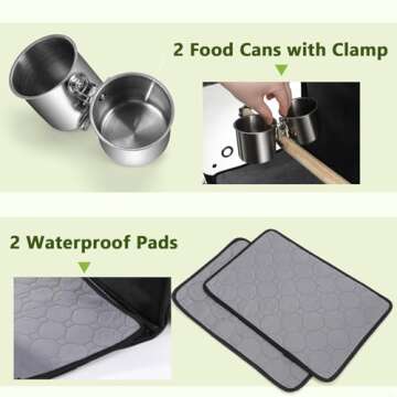 Pecute Bird Carrier Backpack for Comfortable Travel