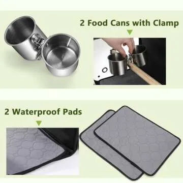 Pecute Bird Carrier Backpack for Comfortable Travel