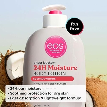 eos Shea Better Body Lotion - 24-Hour Moisture & Vegan