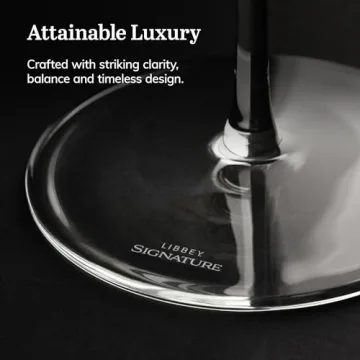 Libbey Signature Coupe Glasses Set for Timeless Elegance