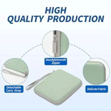 Jeachan Card Case - Portable 80 Pocket Card Holder