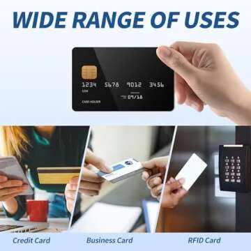 Jeachan Card Case - Portable 80 Pocket Card Holder