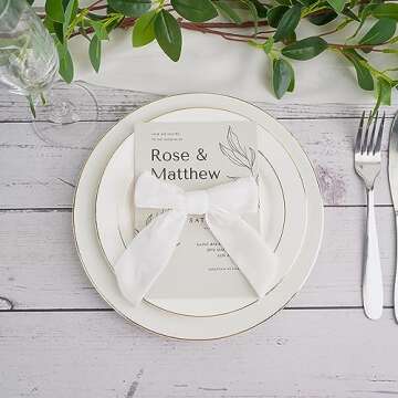 AIMUDI White Velvet Bows 4.5" White Christmas Bows for Tree Premade White Bows for Wreaths Twist Tie Bows for Gift Wrapping, Festive Winter Decor, Tree Garland, Swag, Wedding Decor - 12 PCs