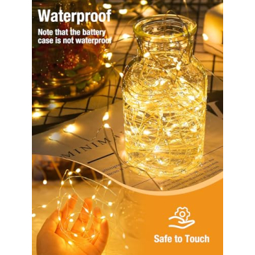 btfarm Fairy Lights Battery Operated with Timer for Indoor Decor