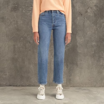 Women's Ribcage Straight Ankle Jeans - Flattering Fit by Levi's