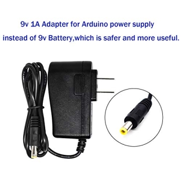 REXQualis Arduino Starter Kit with LCD and Power Adapter