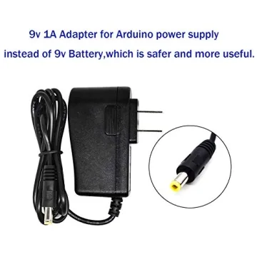 REXQualis Arduino Starter Kit with LCD and Power Adapter