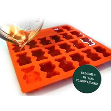 Jumbo Gummy Bear Mold for Creative Candy Making