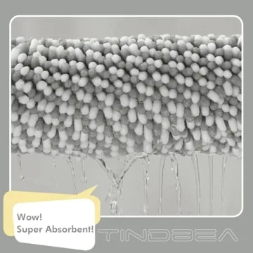 Starryle Soft Chenille Bathroom Rugs Set for All Spaces