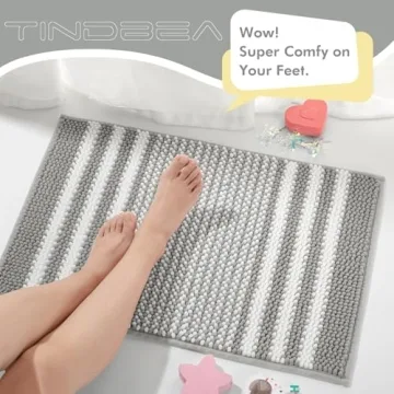 Starryle Soft Chenille Bathroom Rugs Set for All Spaces