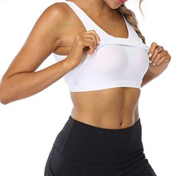 MITALOO Stylish Women Sports Bra for Fitness and Fashion