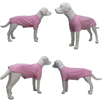 Lovelonglong Dog T-Shirt Premium Cotton for All Breeds 17 Sizes