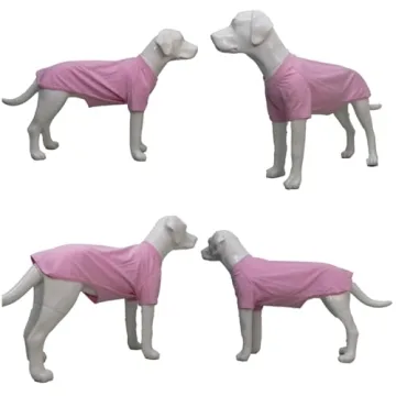 Lovelonglong Dog T-Shirt Premium Cotton for All Breeds 17 Sizes