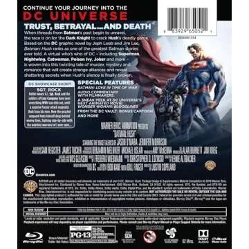 Batman: Hush (Blu-ray) - Stunning Animation & Thrilling Story