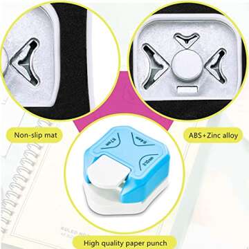 Versatile Corner Punch 3 in 1 for Creative Projects