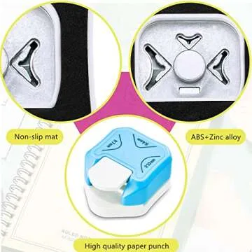 Versatile Corner Punch 3 in 1 for Creative Projects